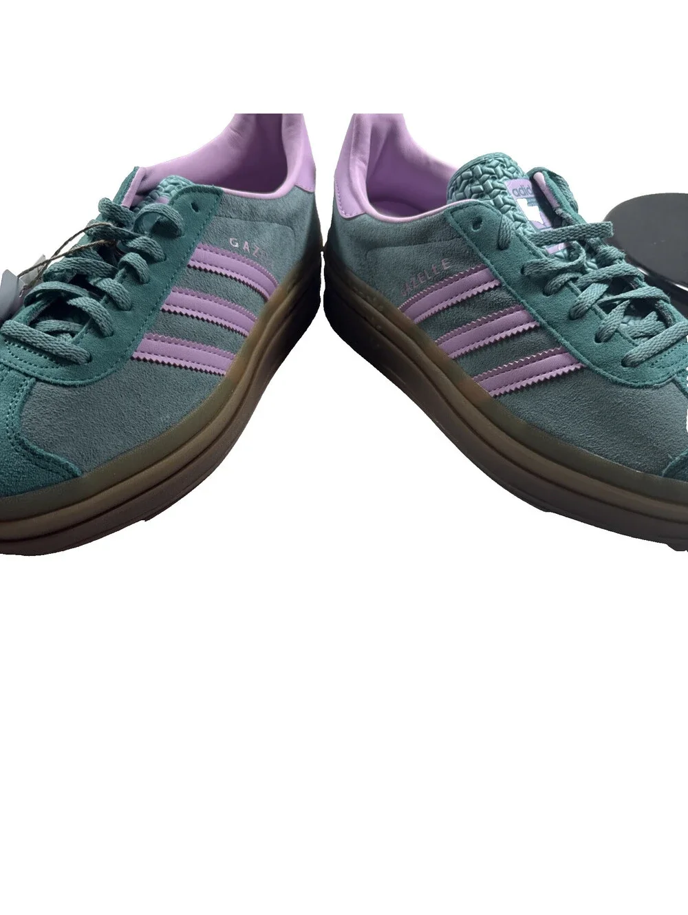 adidas Gazelle Bold Mint:Pink JS3894 Women SZ 7.5 NWT